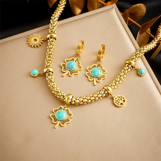 Wildflower charm set