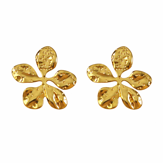 Bold petal studs