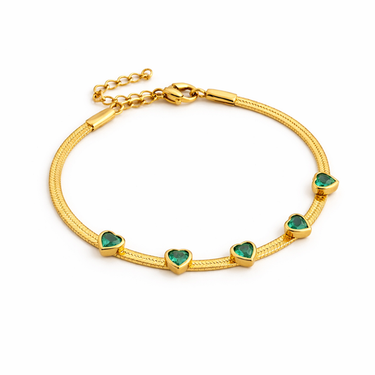 Heart of Jade bracelet