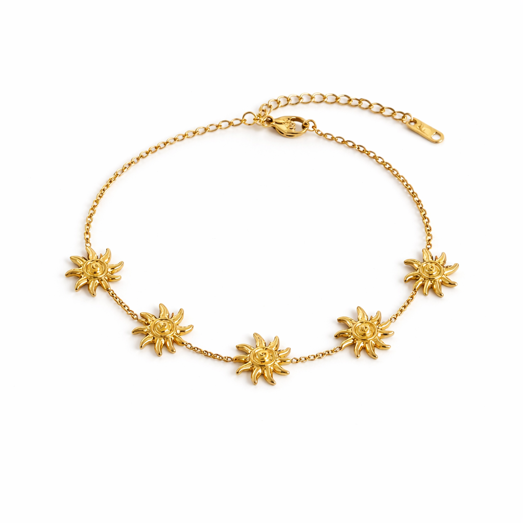 Solar edge link bracelet