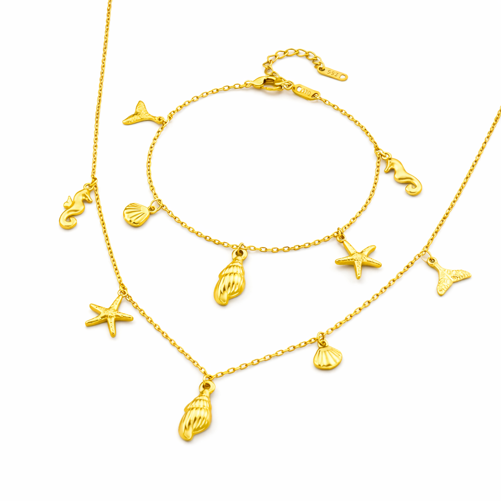 Mermaid charm set