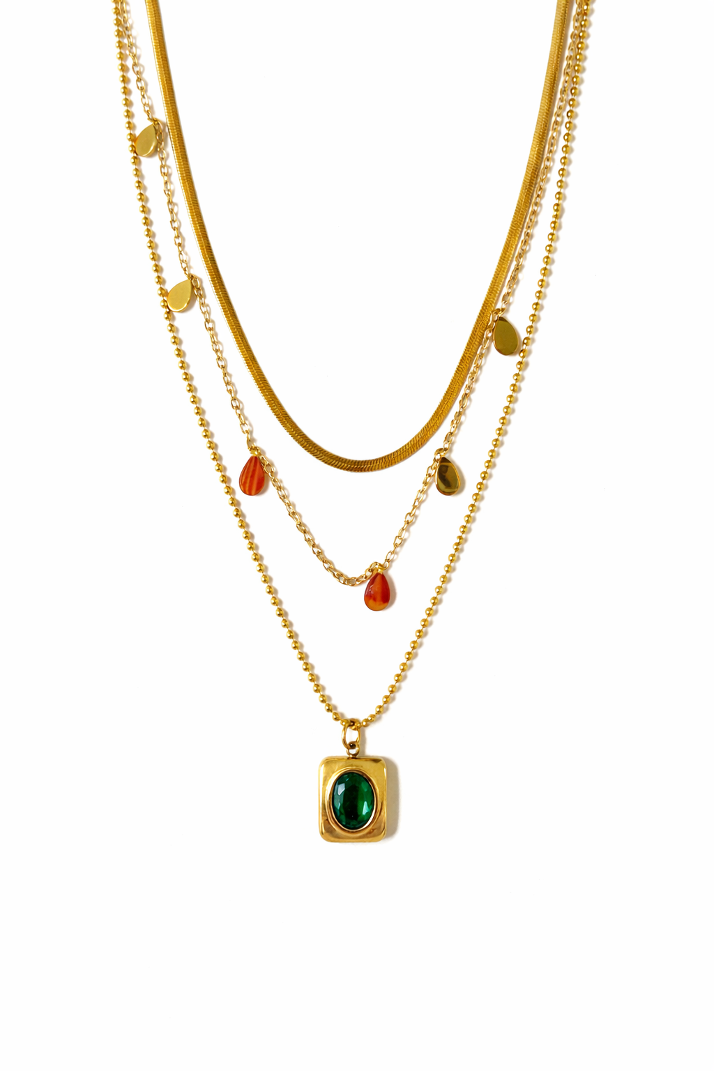 Emerald empress necklace
