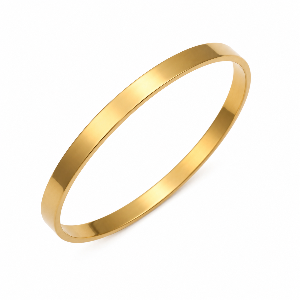 Classic wide aura bangle