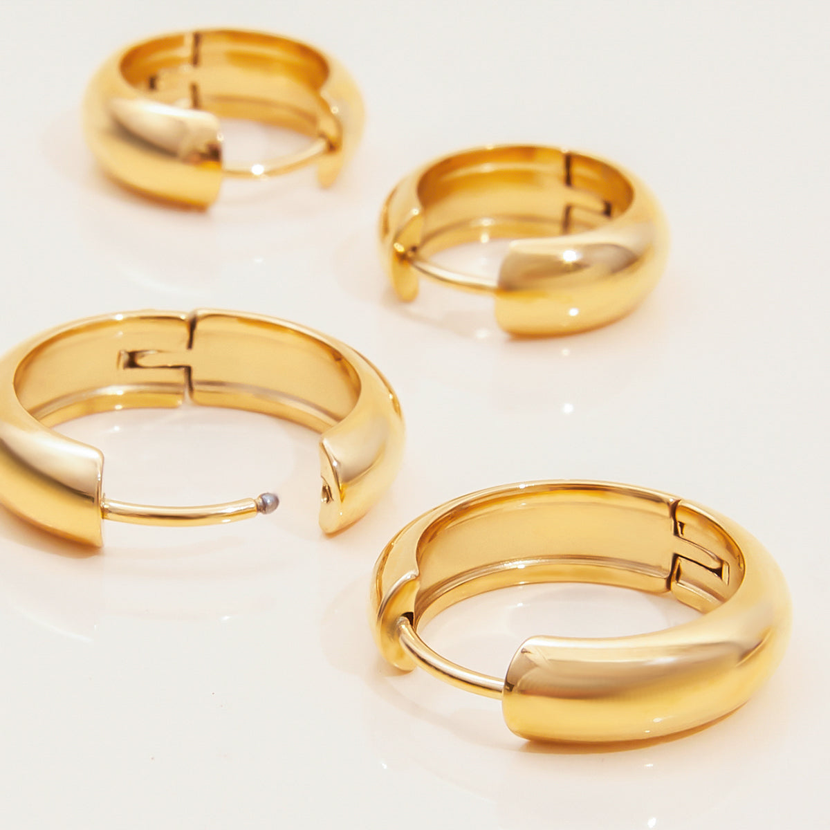 Chunky curve hoops