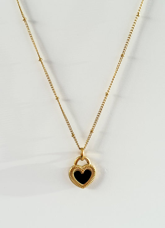 Lover lock necklace