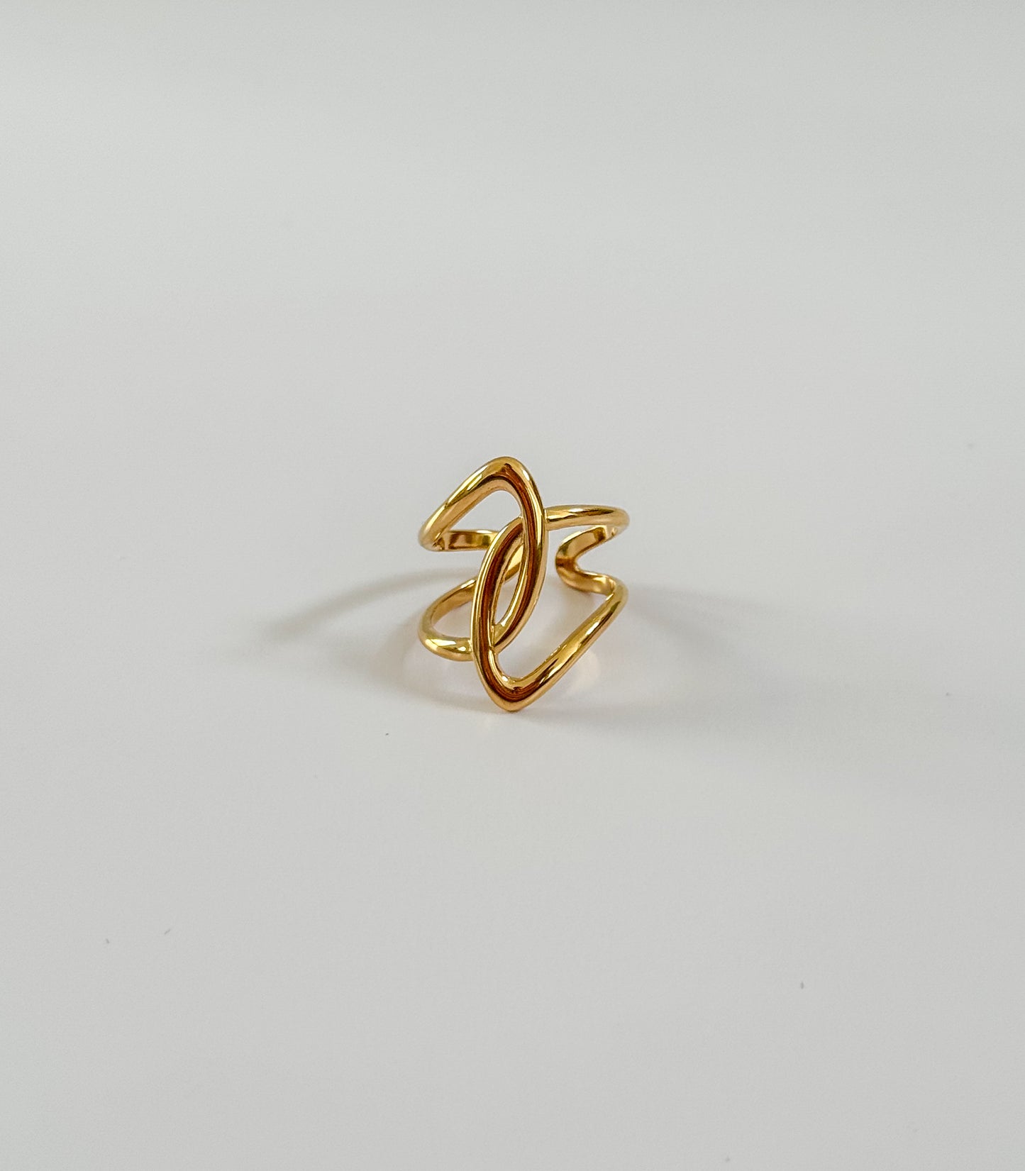 Intertwined ring