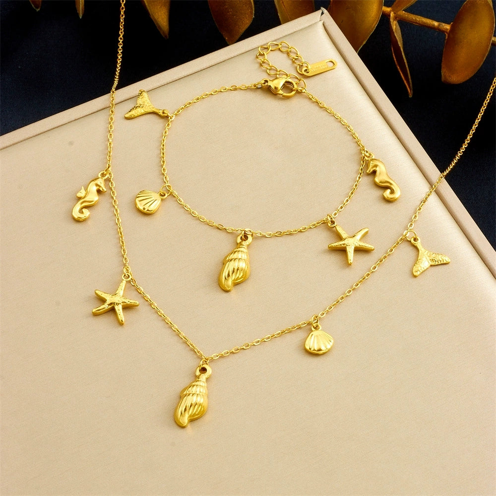 Mermaid charm set