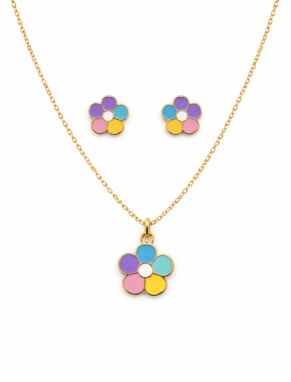 Pastel flower set