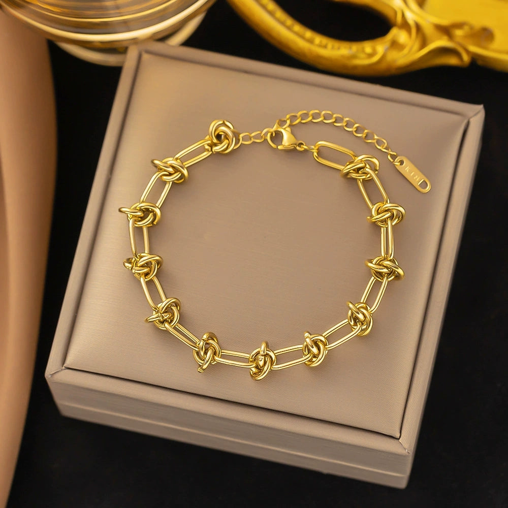 Power knot bracelet