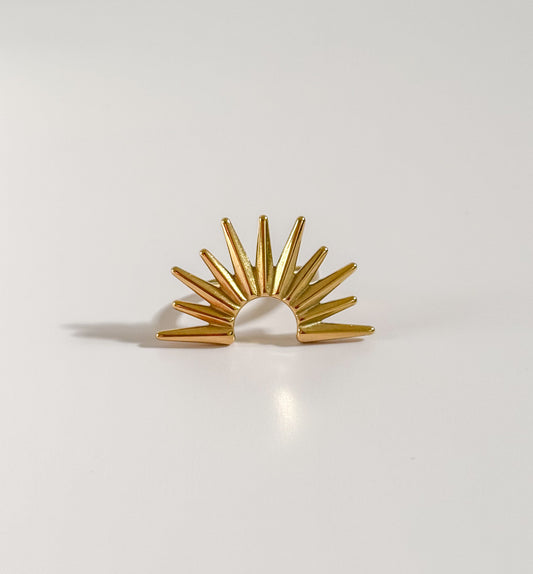 Solar crown ring